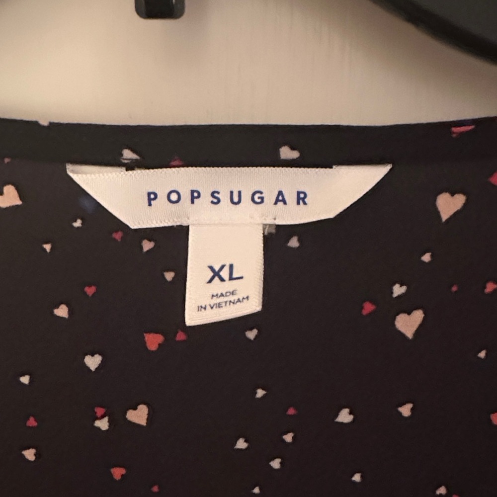 Multicolored hearts Pattern Blouse - Picture 3 of 6